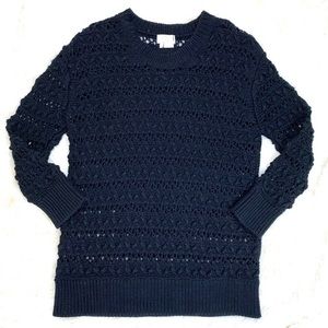 kate spade Navy Crew Neck Sweater